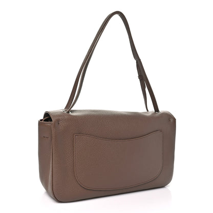 Chanel Grained Calfskin Small Souplissimo Maxi Flap Light Brown 2 of 10