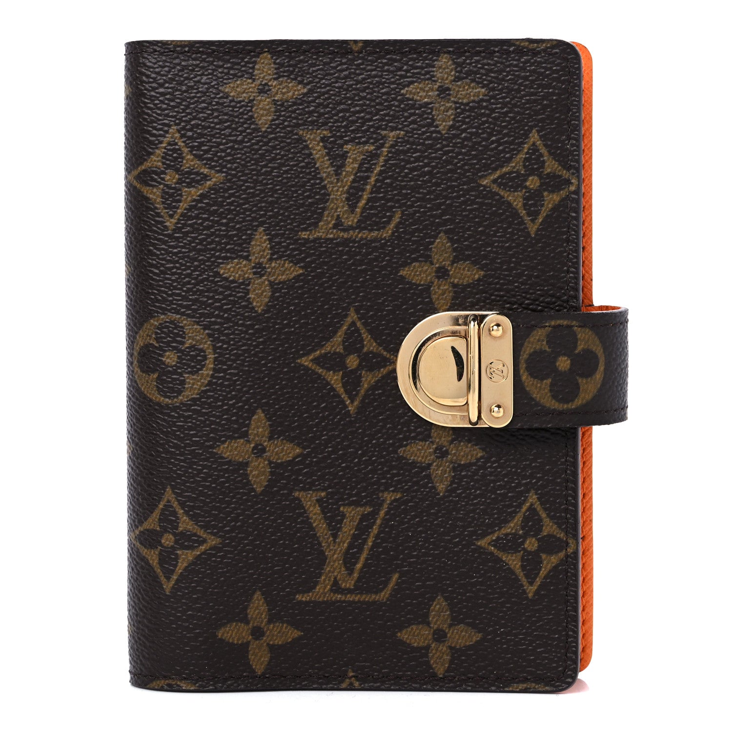 Louis Vuitton Monogram Koala Small Ring Agenda Orange 1 of 9