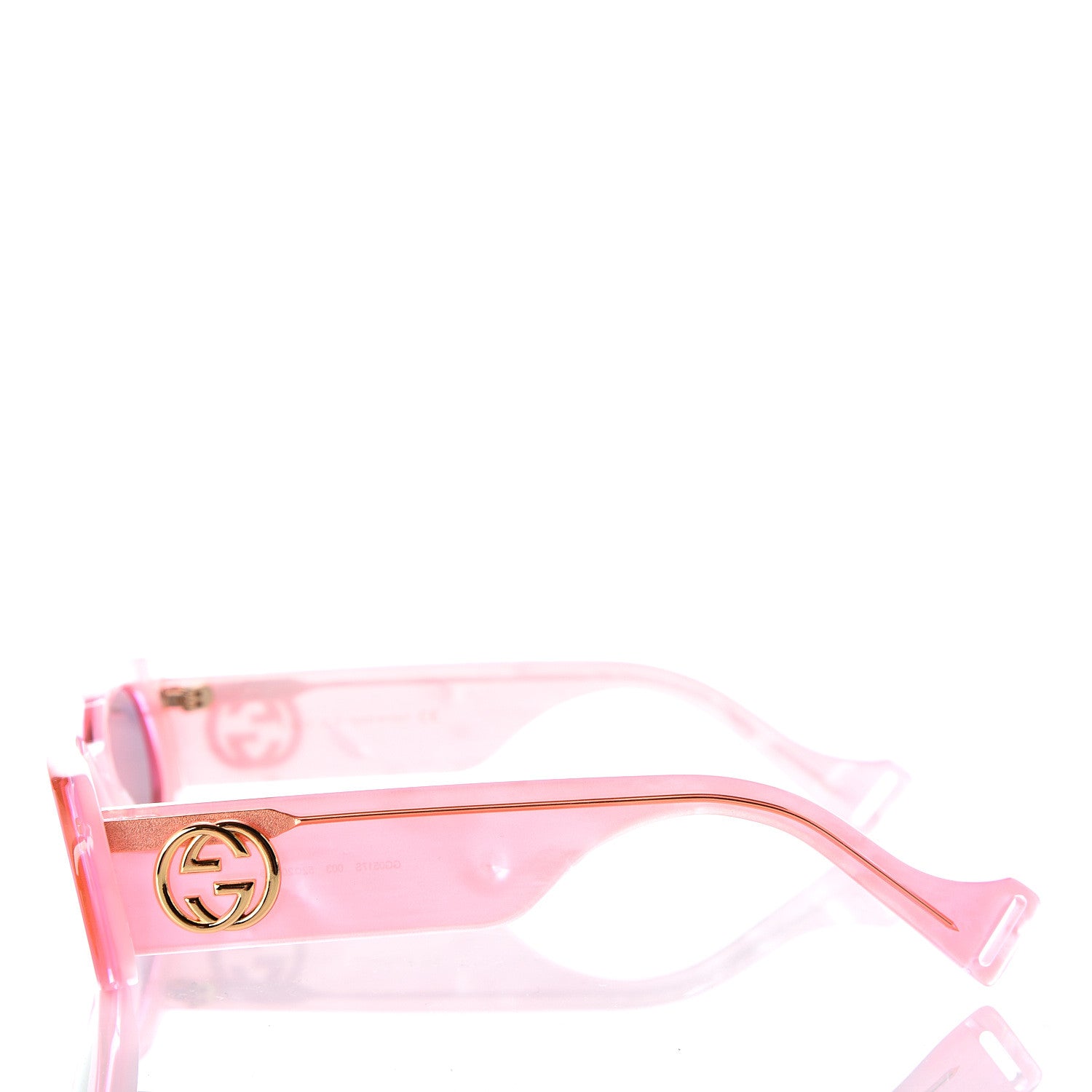 Gucci Acetate Oval Sunglasses GG0517S Pink 3 of 8