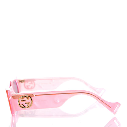 Gucci Acetate Oval Sunglasses GG0517S Pink 3 of 8