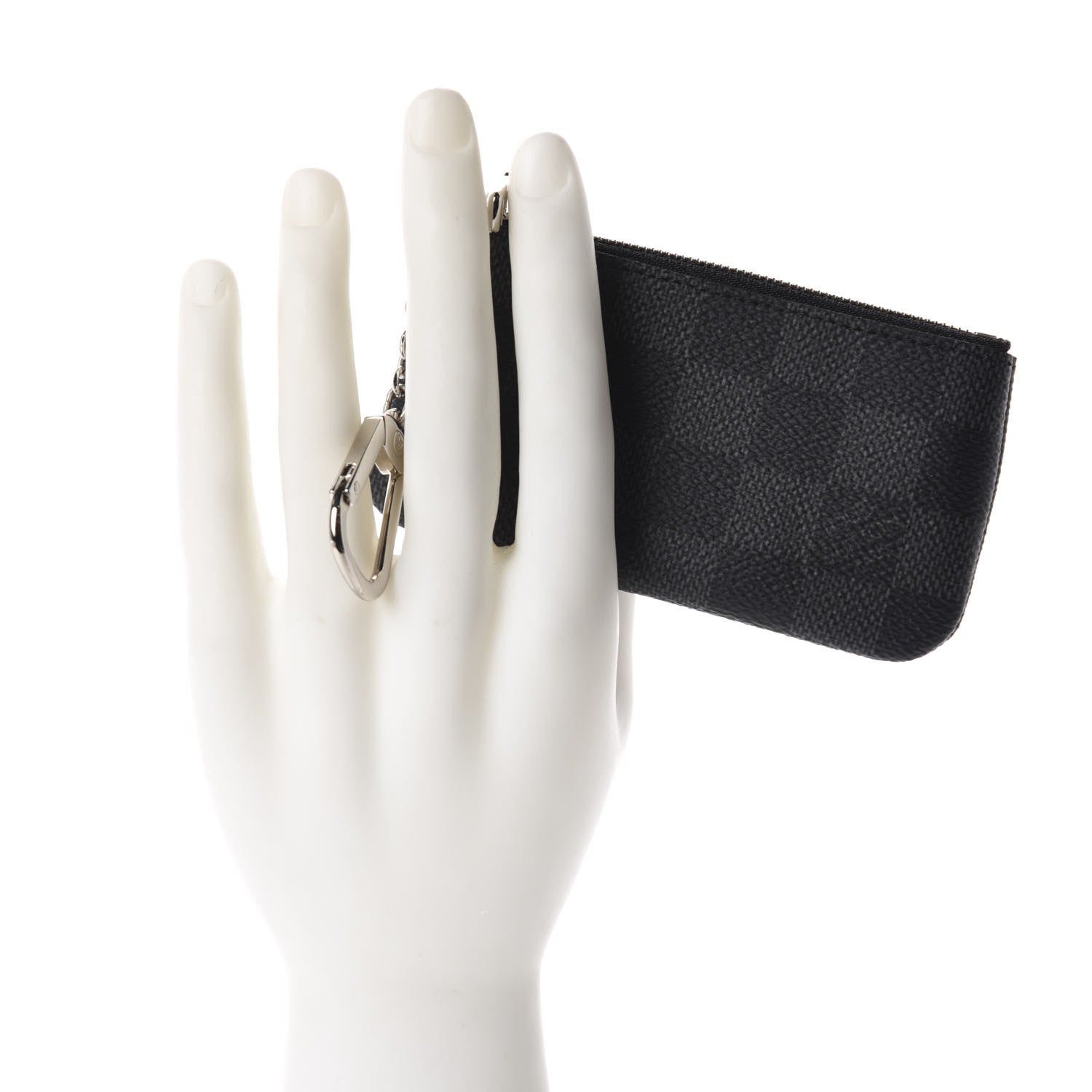 Louis Vuitton Damier Graphite Key Pouch 2 of 7