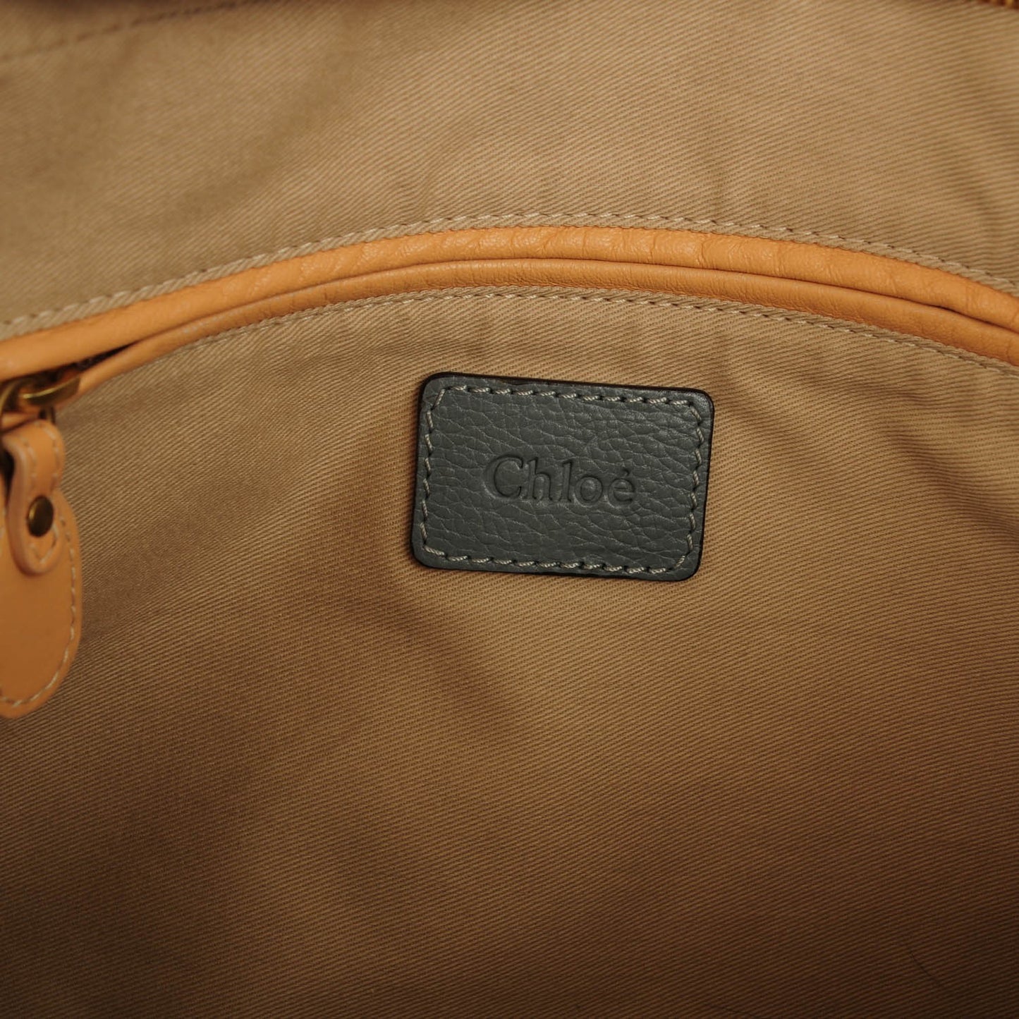 Calfskin Large Paraty Cashmere Grey