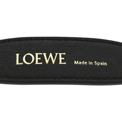 Loewe Calfskin Branded Short Strap Black 3 of 4