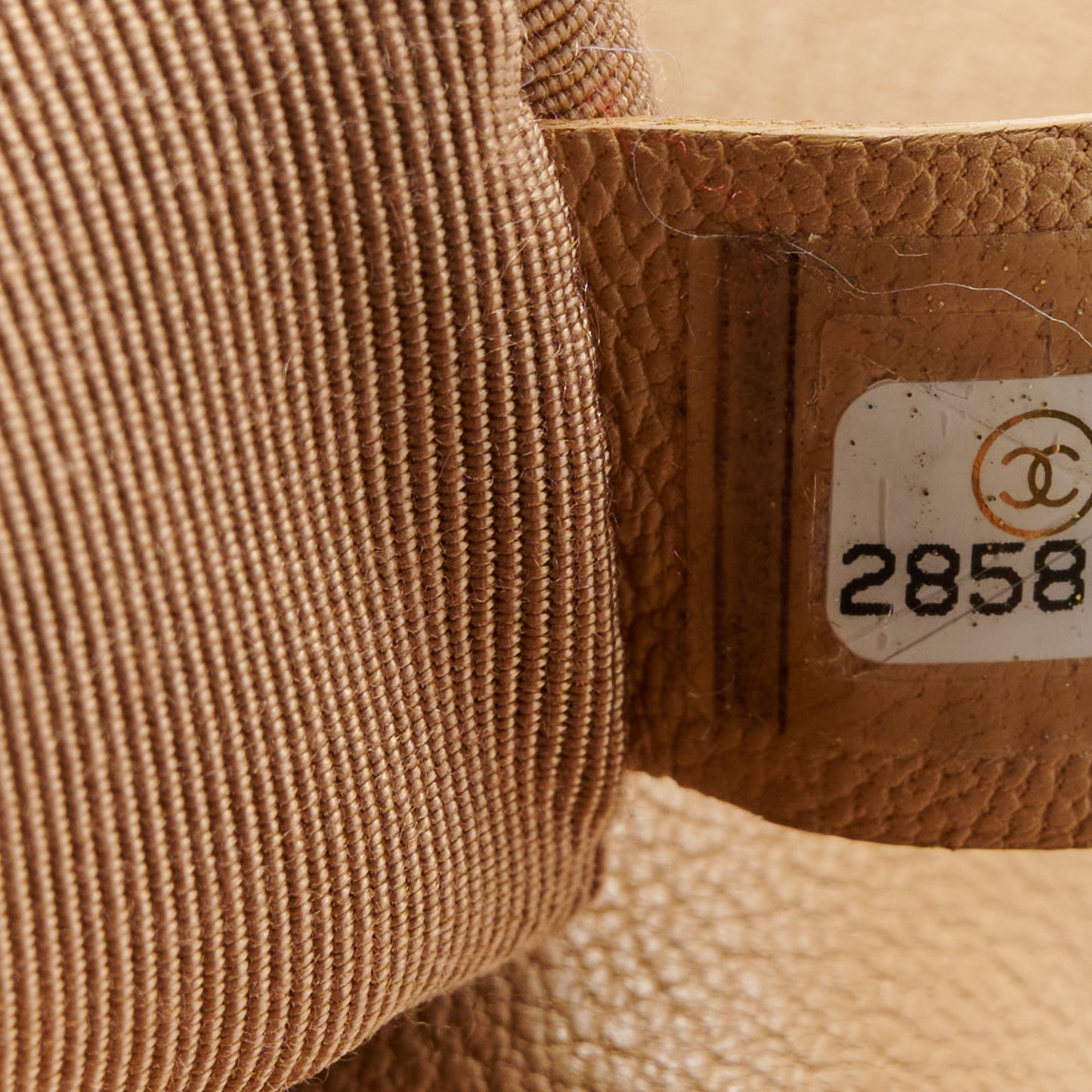 Lambskin Quilted Large Chanel 19 Flap Dark Beige