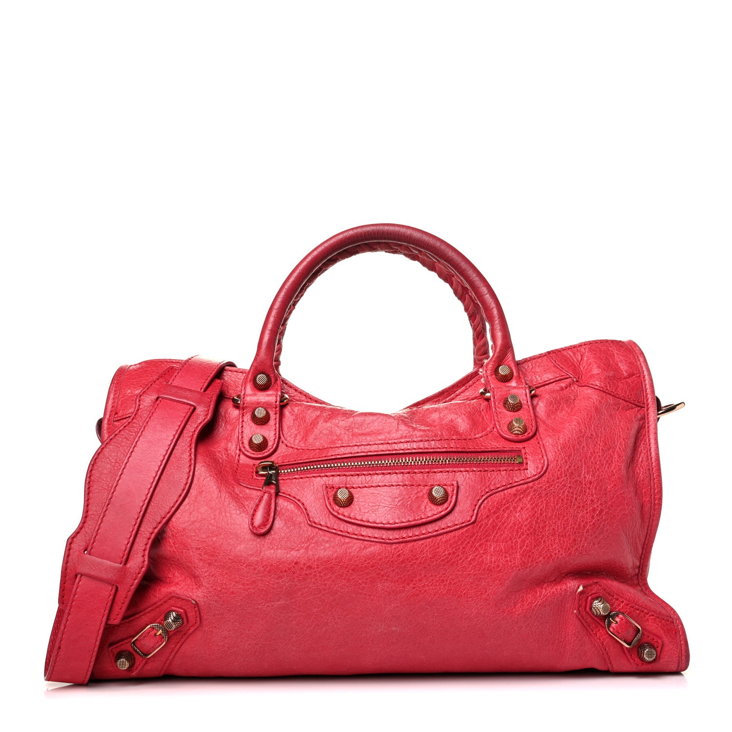 Balenciaga Agneau Giant 12 Gold Hardware City Rose Thulian 1 of 7