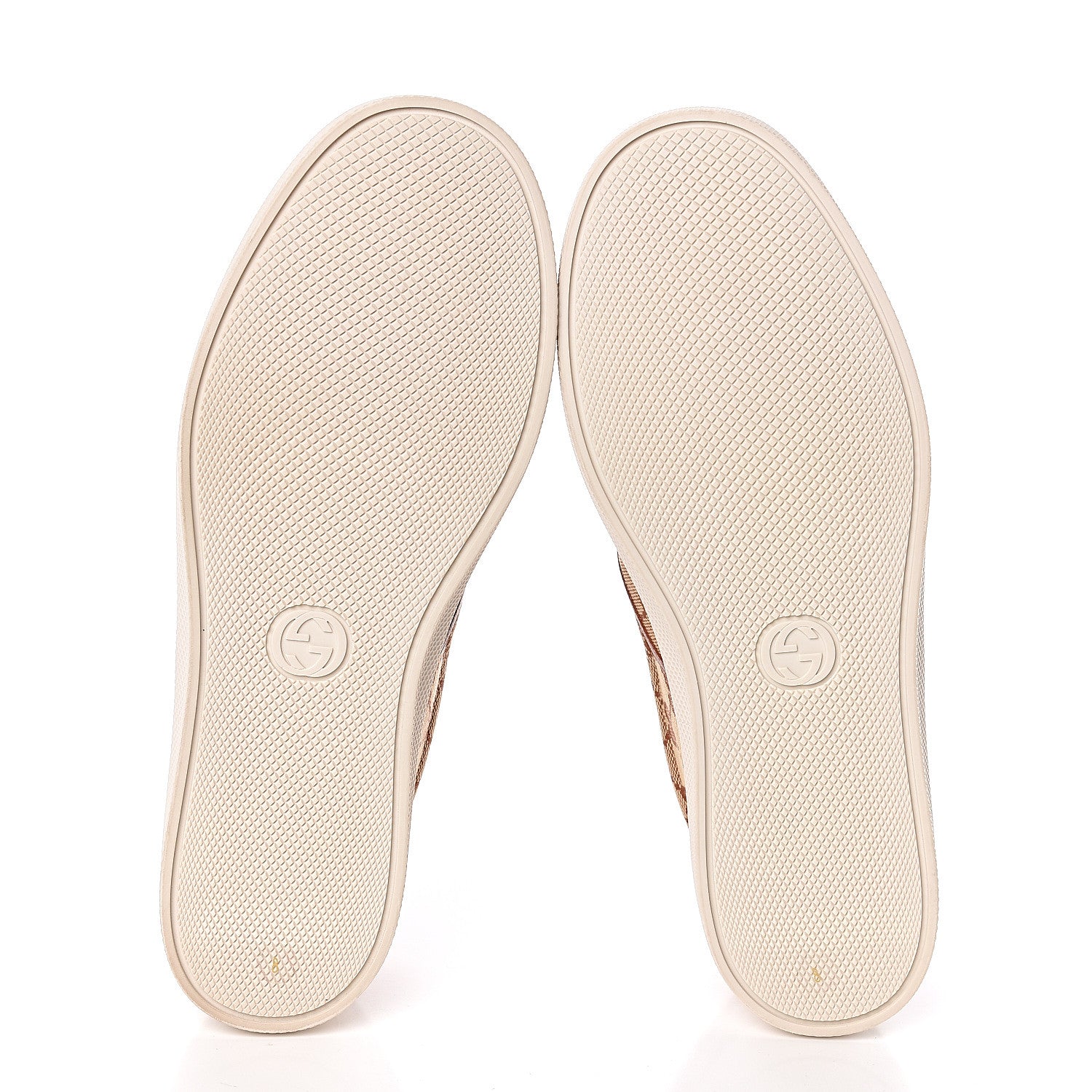 Gucci X MLB GG Monogram NY Yankees Embroidered Mens Slip On Sneakers 8 Beige Ruggine Rust 5 of 9