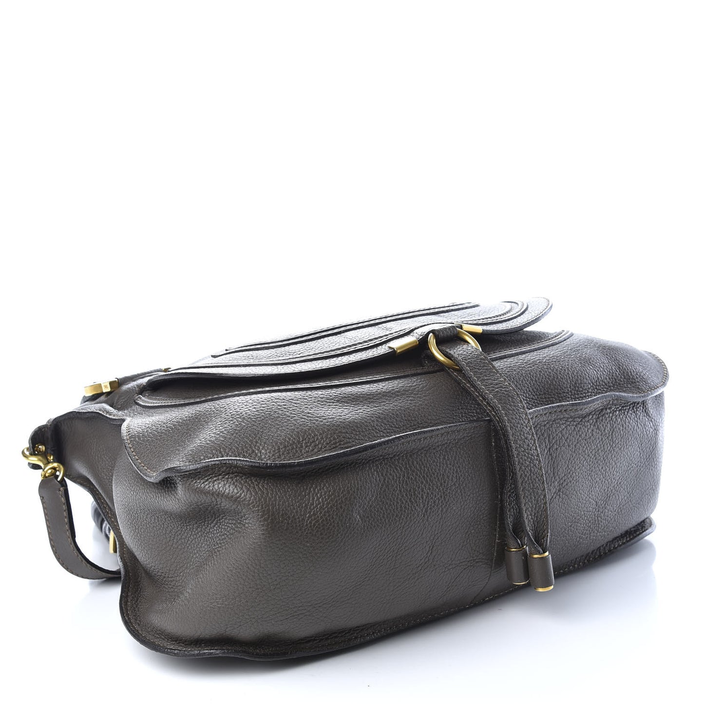 Calfskin Medium Marcie Satchel Ash