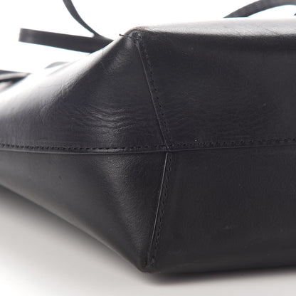 Mansur Gavriel Vegetable Tanned Calfskin Mini Mini Bucket Bag Black Ballerina 6 of 14