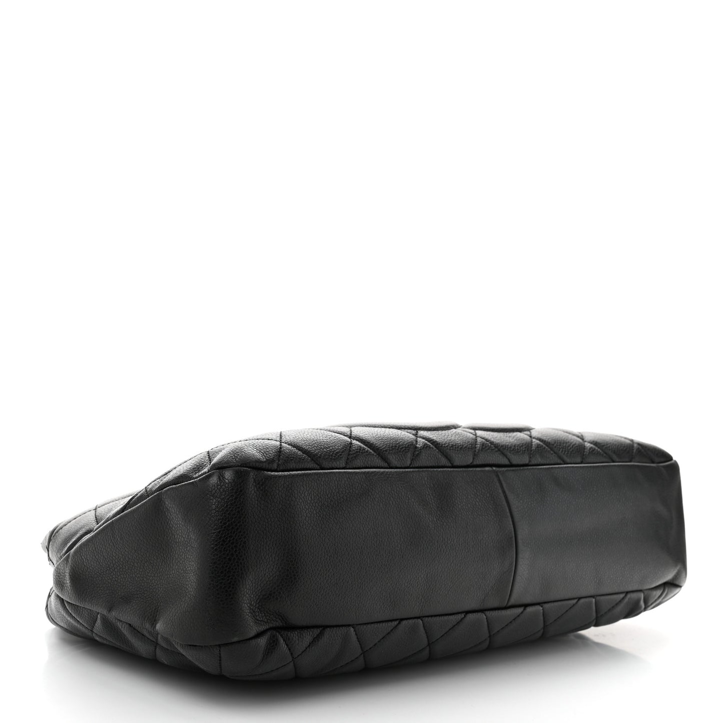 Caviar Quilted Timeless CC Soft Tote Black