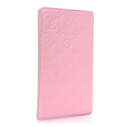 Louis Vuitton Empreinte Monogram Emily Notebook Cover MM Cotton Candy 3 of 7