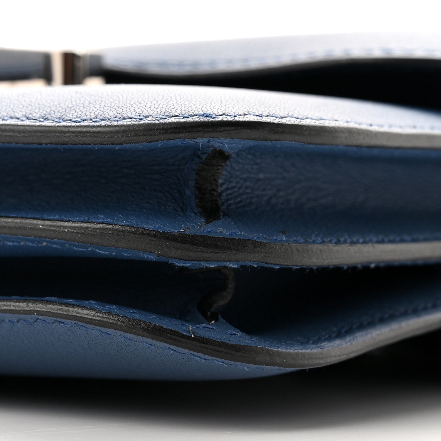 Hermes Tadelakt Constance 18 Bleu Agate 10 of 10