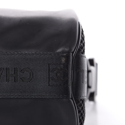 Chanel Rubber Nylon Mesh Small Sport Duffle Black 12 of 13