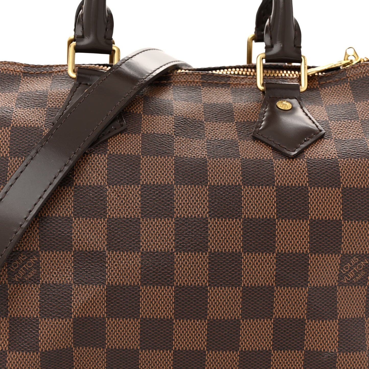 Damier Ebene Speedy Bandouliere 25