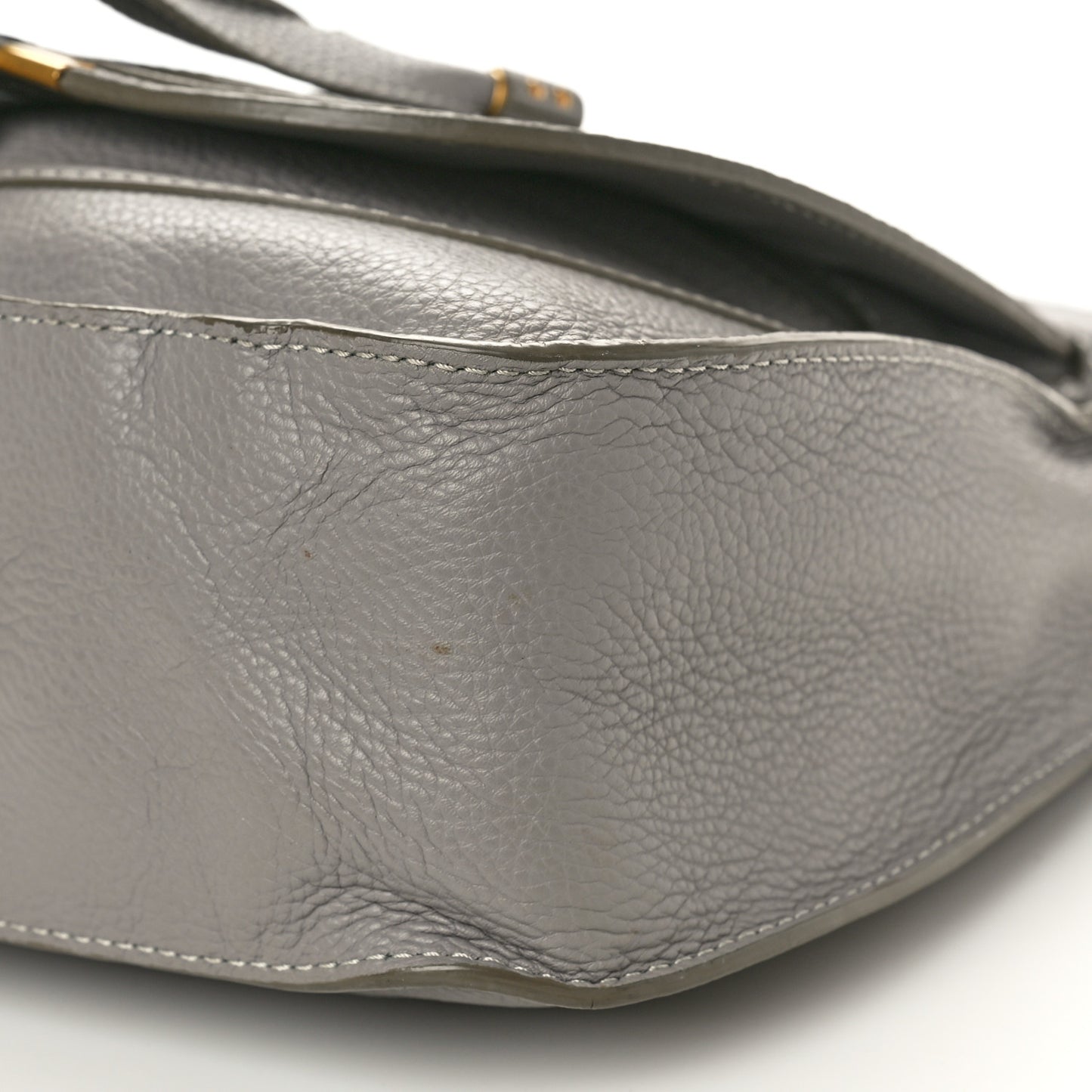Calfskin Medium Marcie Satchel Cashmere Grey