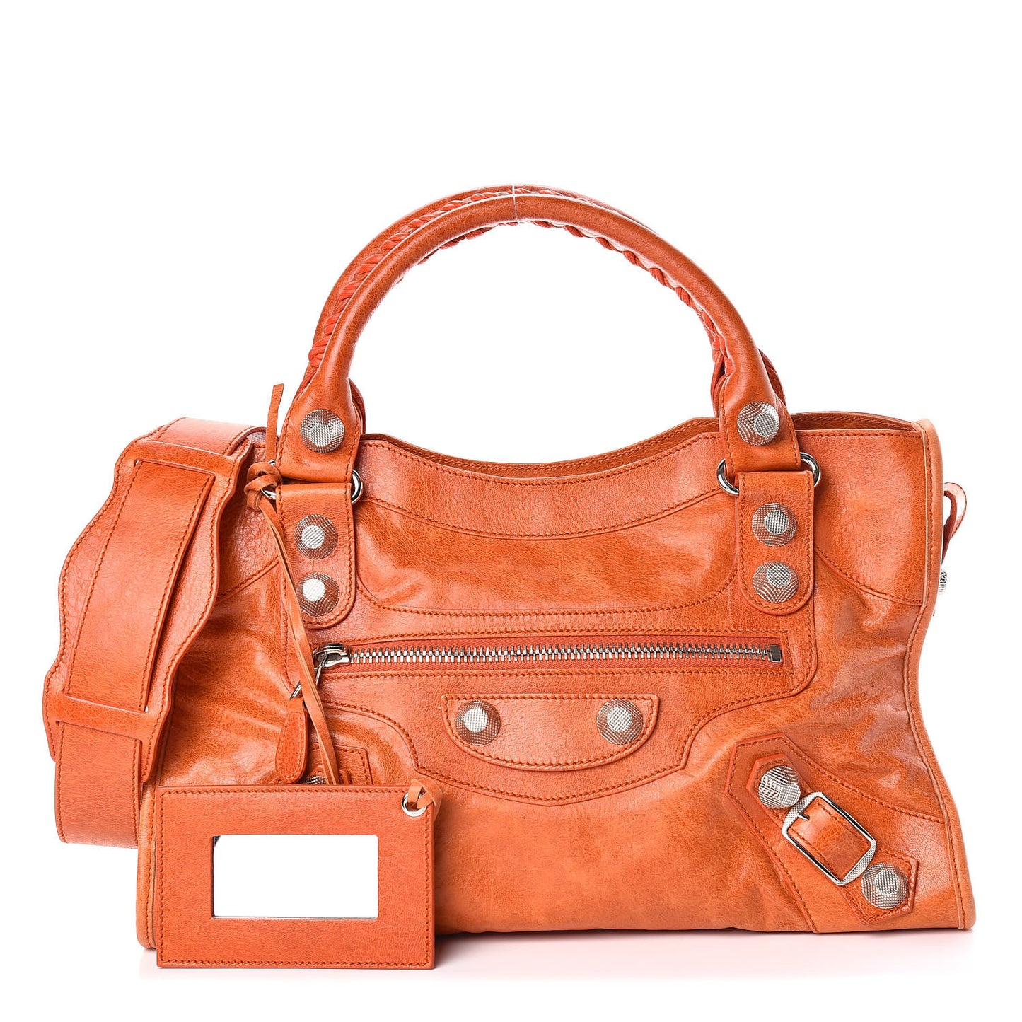 Agneau Giant 21 Silver Hardware City Mandarine