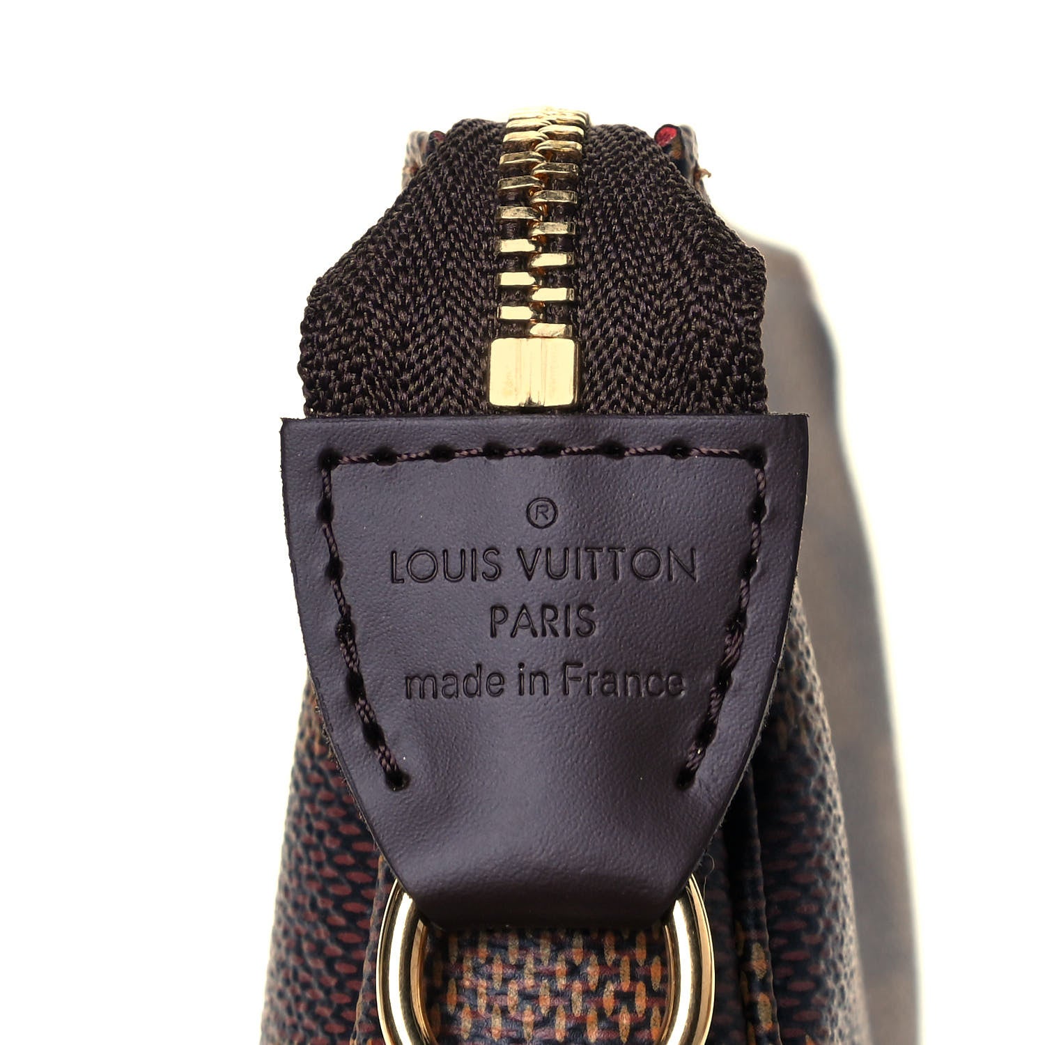 Louis Vuitton Damier Ebene Mini Pochette Accessories 7 of 10