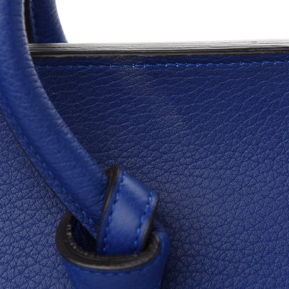 Celine Crisped Calfskin Mini Tie Knot Tote Indigo 11 of 11