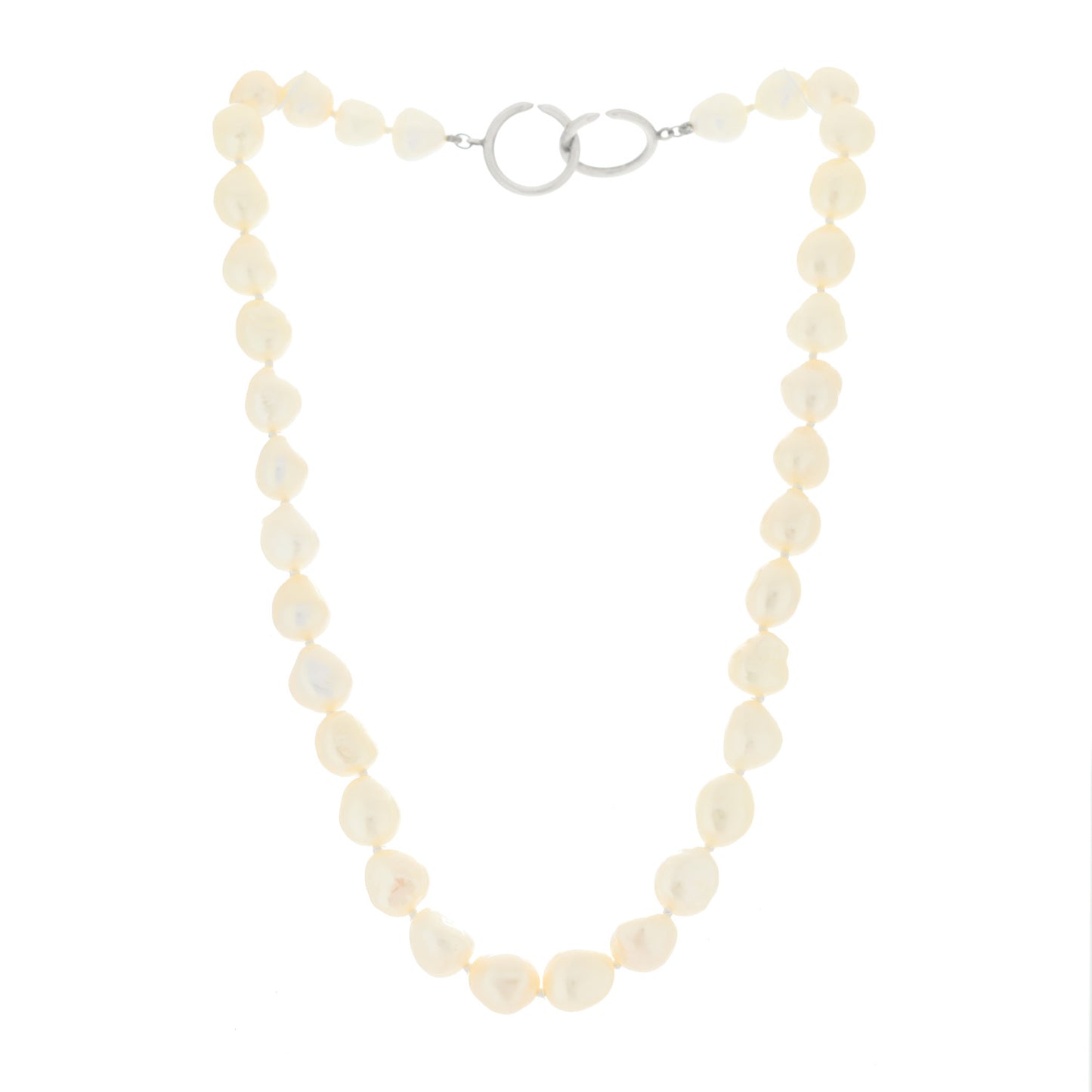 Sterling Silver Cultured Pearl Paloma Picasso Strand Necklace