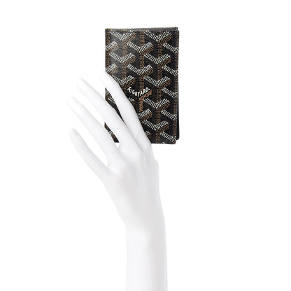 Goyard Goyardine Saint Pierre Card Holder Black 2 of 7