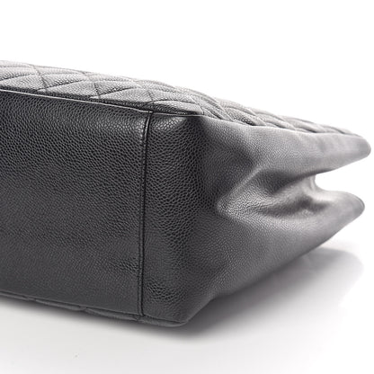 Chanel Caviar Quilted Grand Shopping Tote GST Black 10 of 10