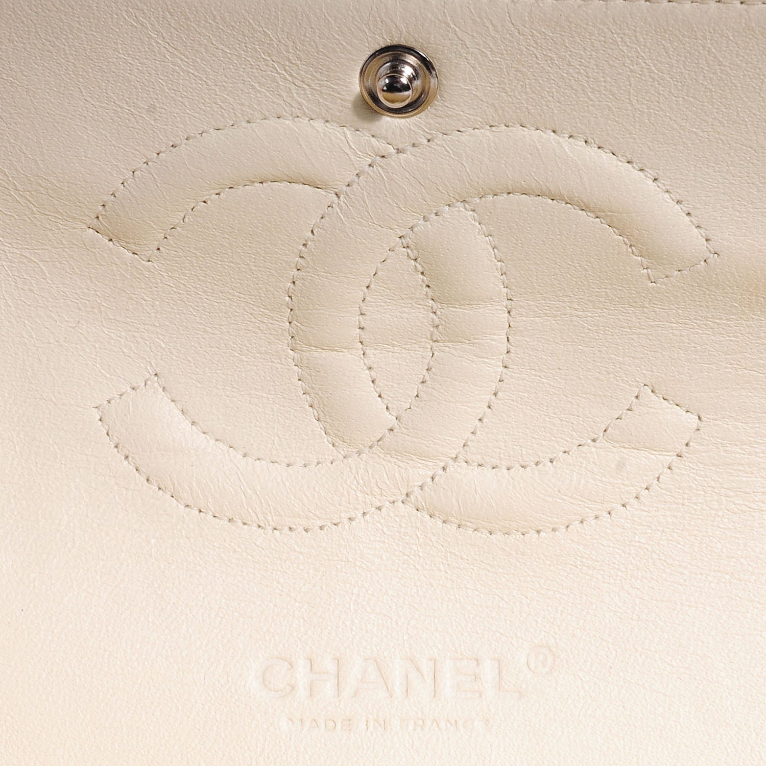 Chanel Tweed Medium Double Flap Black White 6 of 8