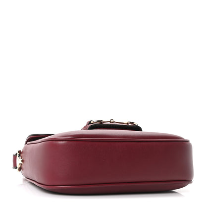 Gucci Arabella Calfskin Horsebit 1955 Shoulder Bag Rosso Ancora 4 of 10