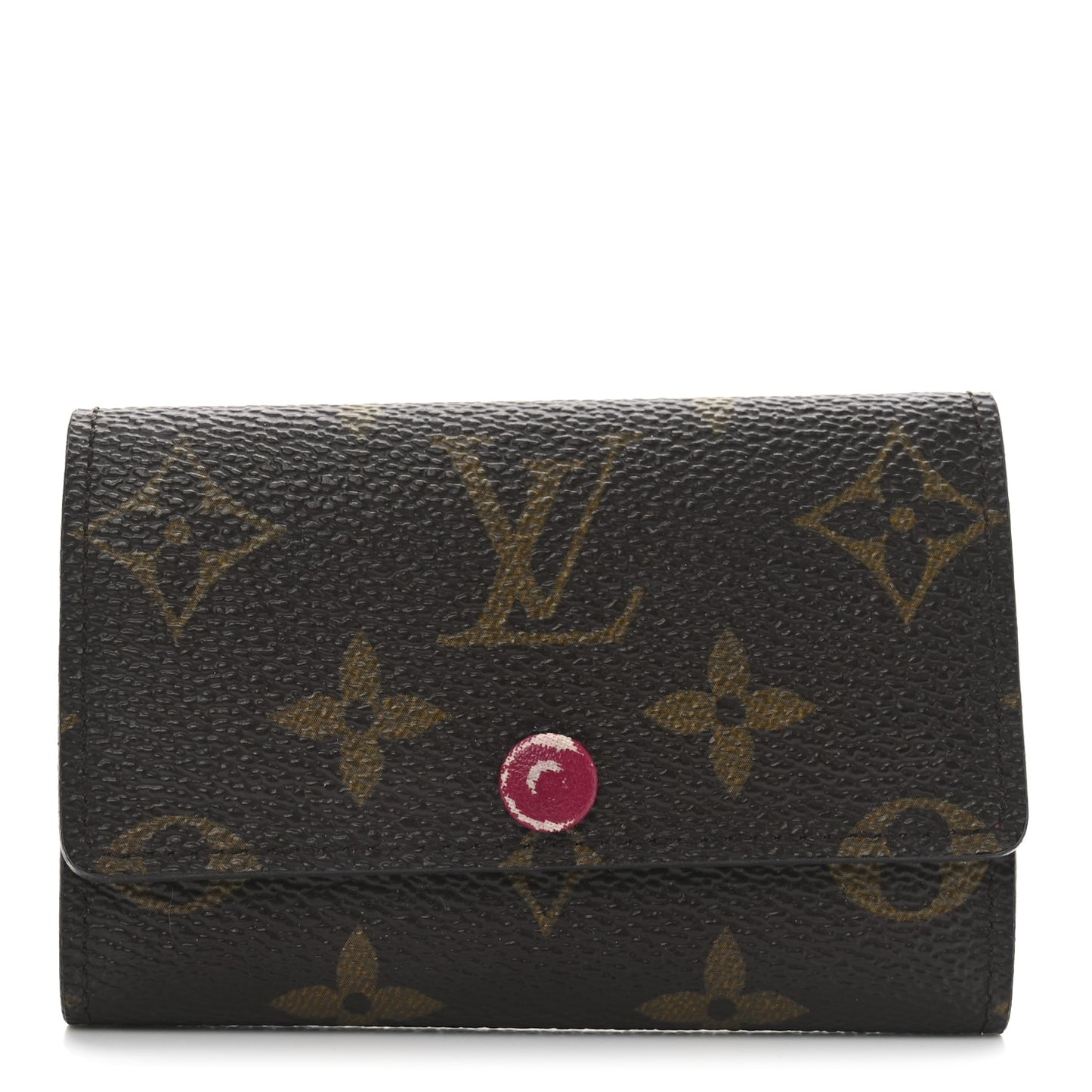 Monogram 6 Key Multicles Holder Fuchsia