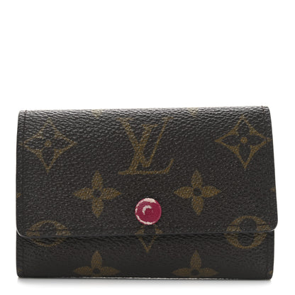 Louis Vuitton Monogram 6 Key Multicles Holder Fuchsia 1 of 7