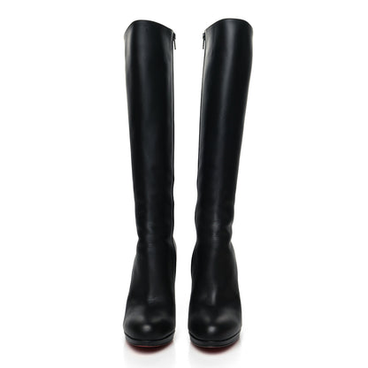 Christian Louboutin Calfskin Botalili 120 Tall Boots 36.5 Black 2 of 6