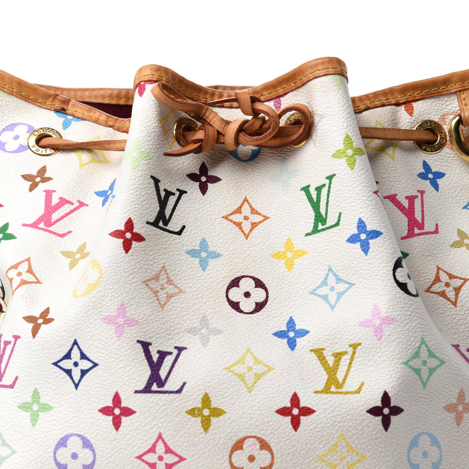 Louis Vuitton Monogram Multicolor Petit Noe White 15 of 15