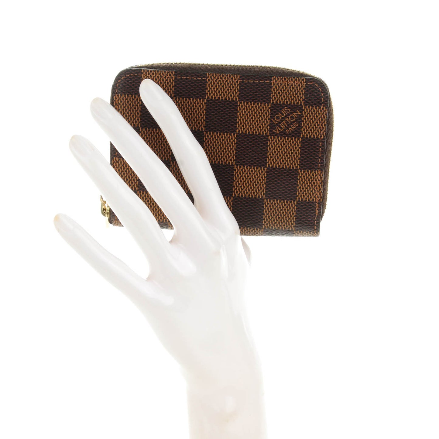 Damier Ebene Zippy Coin Purse