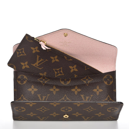 Louis Vuitton Monogram Josephine Wallet Rose Ballerine 6 of 9