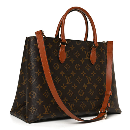 Louis Vuitton Monogram Flower Tote Caramel 3 of 13