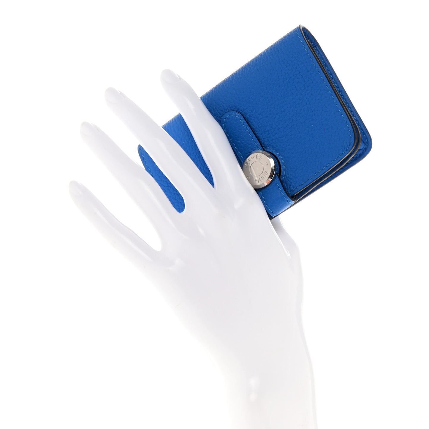 Togo Dogon Card Case Bleu France
