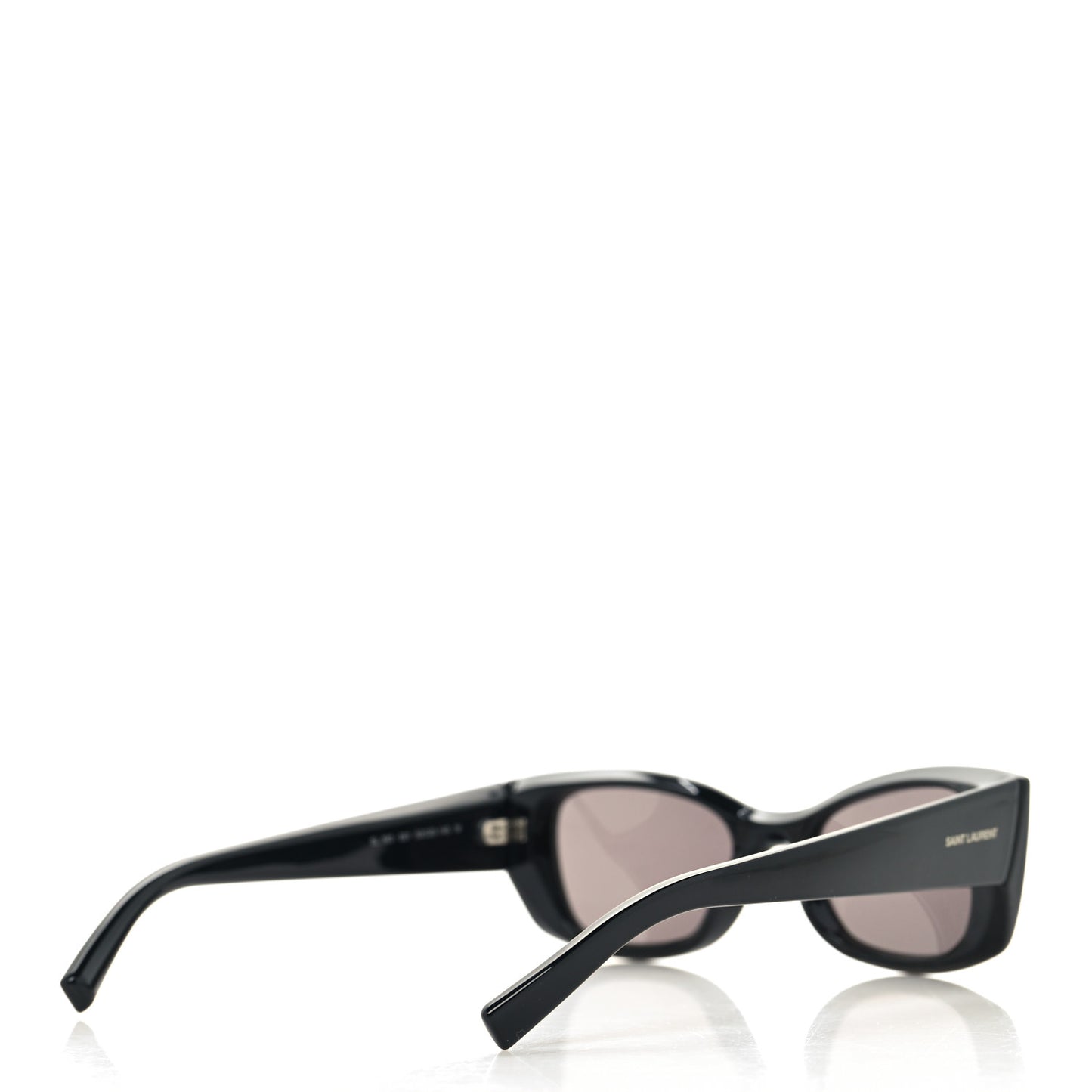 Acetate Ultra Cat Eye Sunglasses SL 593 Black