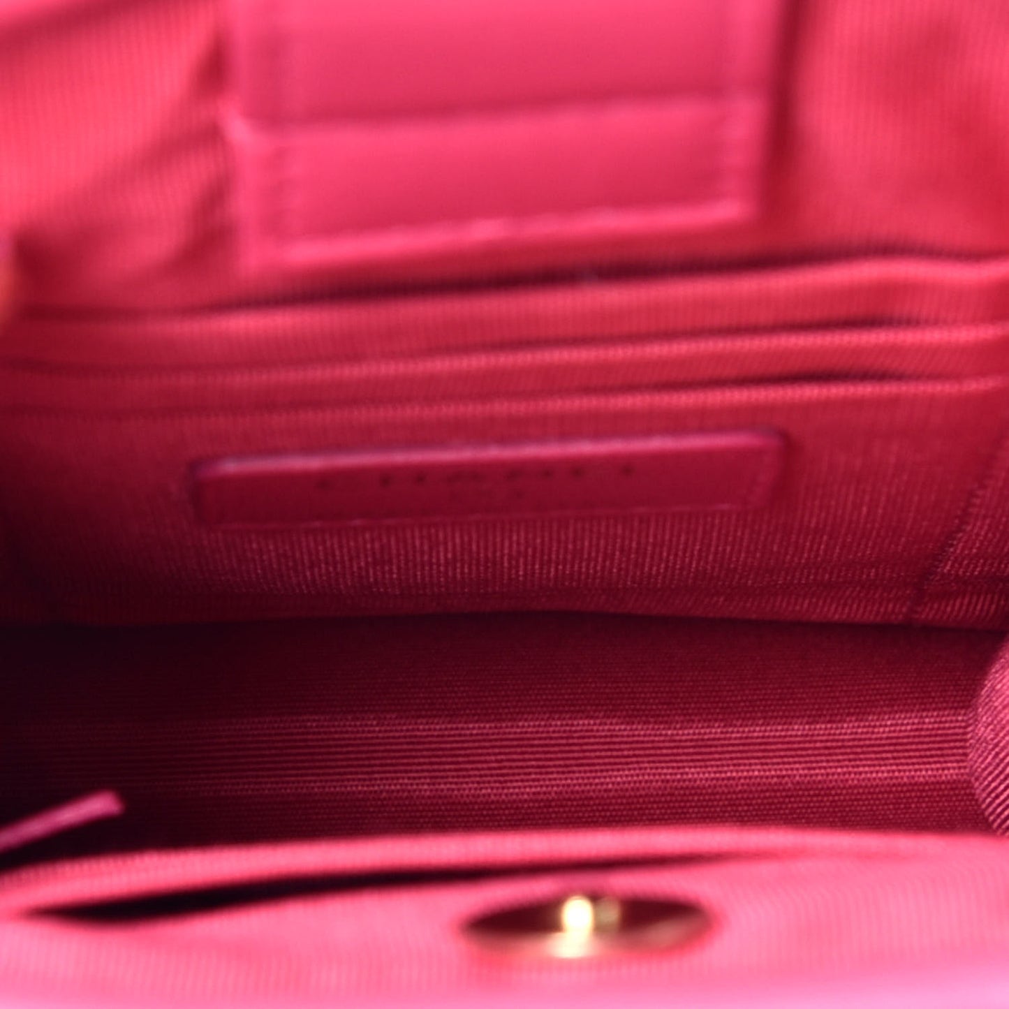 Tweed PVC Lambskin Clutch With Chain Pink