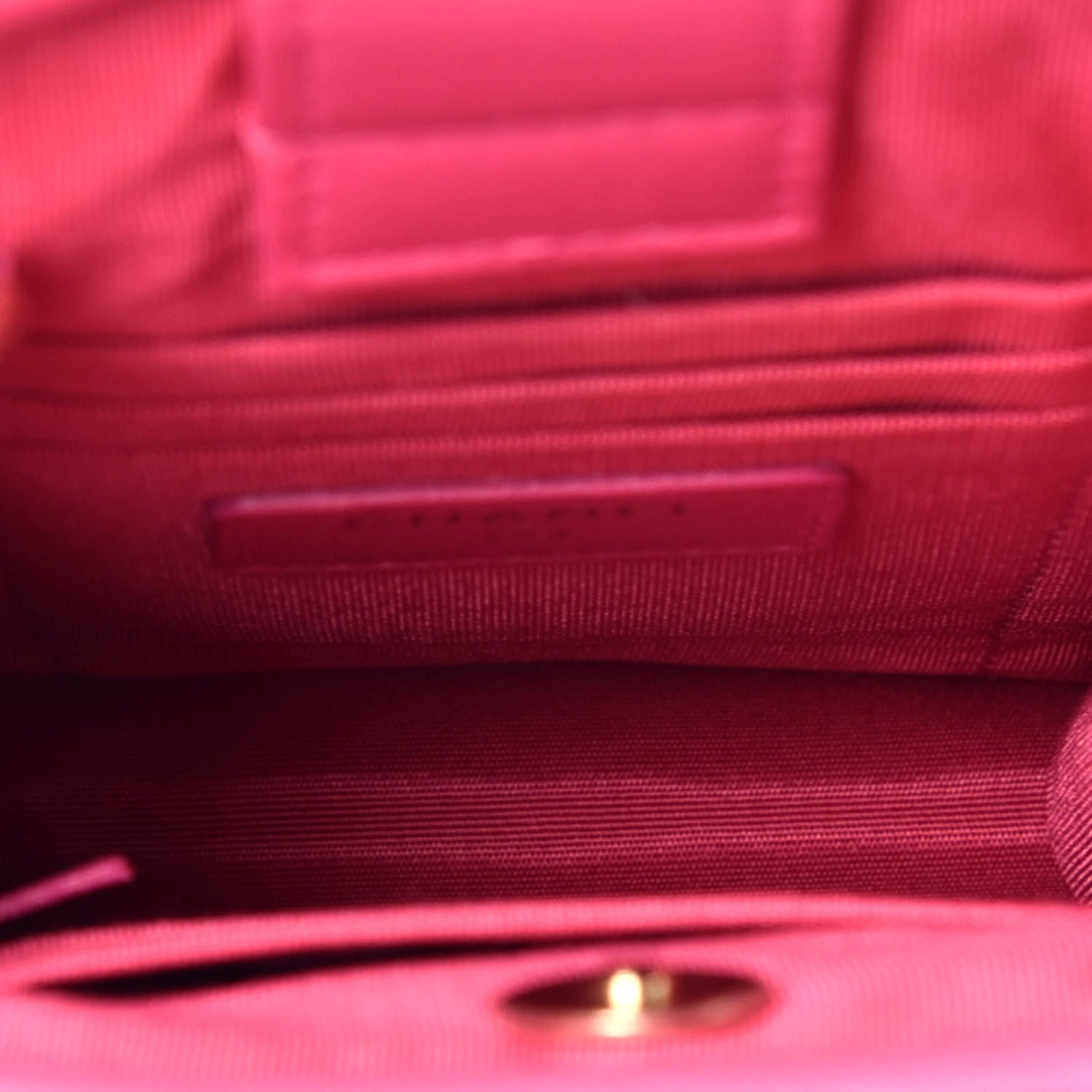 Chanel Tweed PVC Lambskin Clutch With Chain Pink 5 of 9