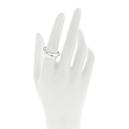 Tiffany Sterling Silver 1837 Interlocking Circles Ring 54 6.75 2 of 4