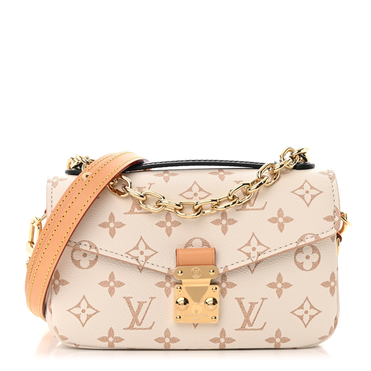 Louis Vuitton Monogram Dune Pochette Metis East West 1 of 11