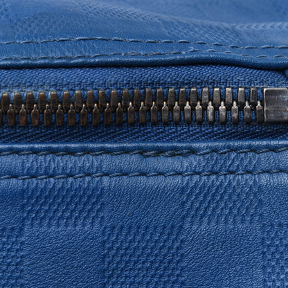 Louis Vuitton Damier Infini Keepall Bandouliere 45 Neptune 28 of 33