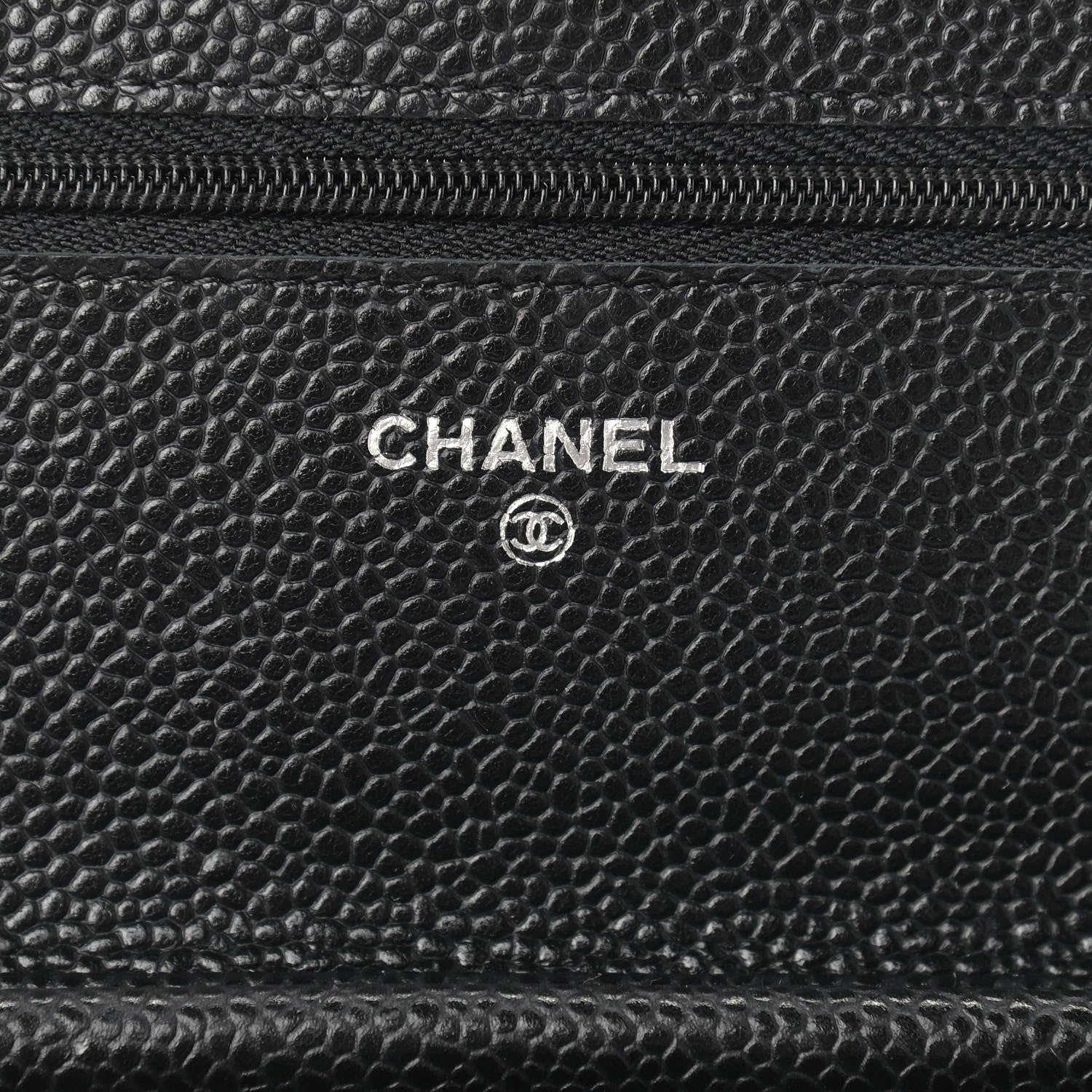 Chanel Caviar Quilted Wallet On Chain WOC Black 6 of 11
