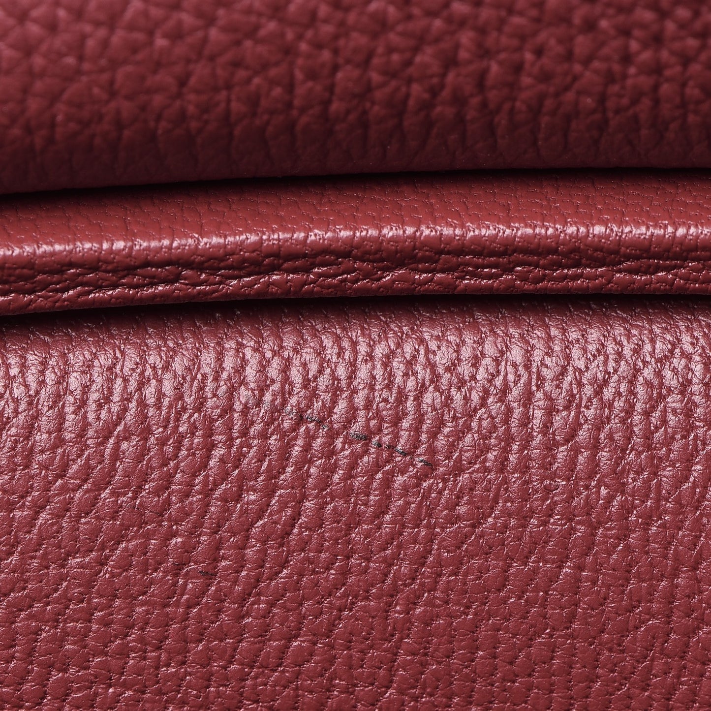 Togo Birkin 35 Rouge Grenat