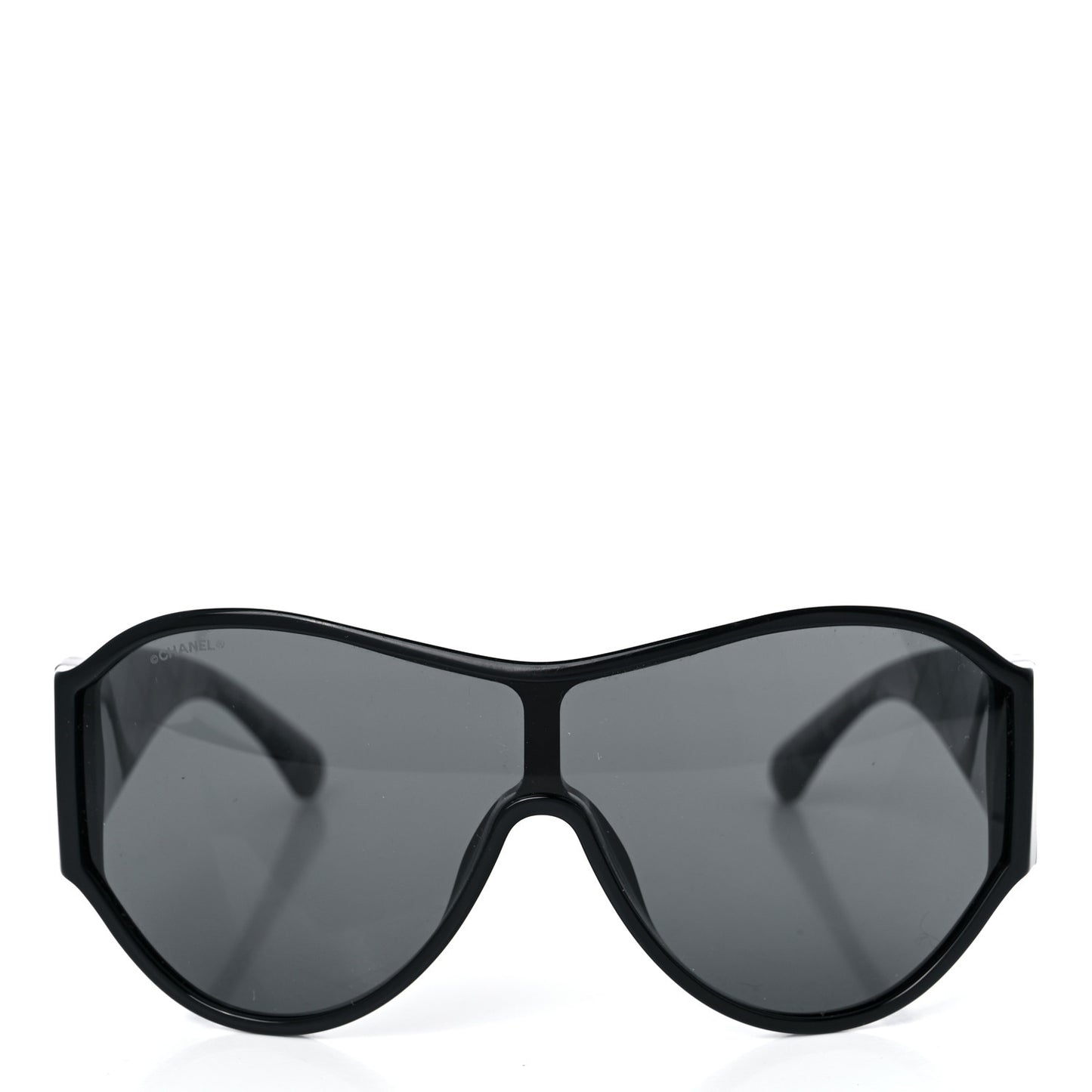 Acetate Quilted CC Sunglasses 5426 Black