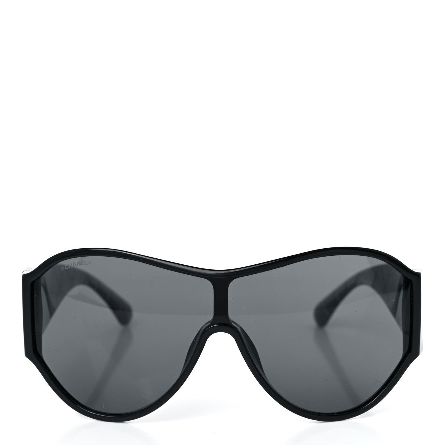 Chanel Acetate Quilted CC Sunglasses 5426 Black 4 of 7