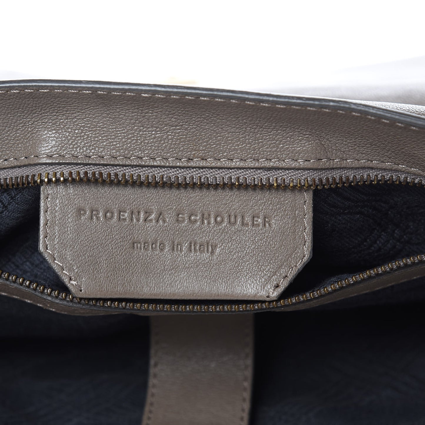 Lambskin Large PS1 Satchel Smoke