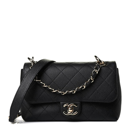 Chanel Caviar Quilted Small City Walk Flap Black 1 of 5