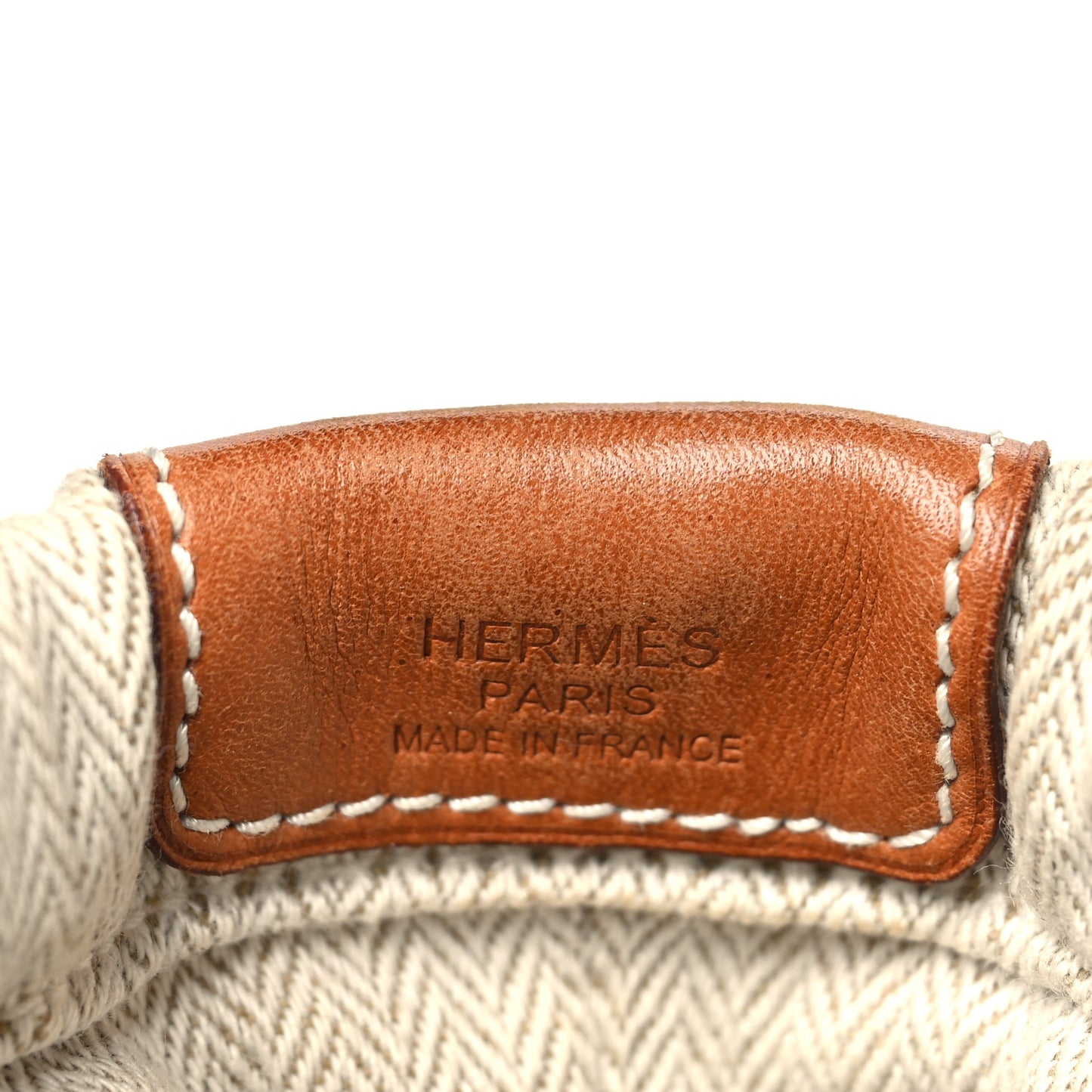 Canvas Barenia Fourbi 20 PM Bag Insert Natural Fauve
