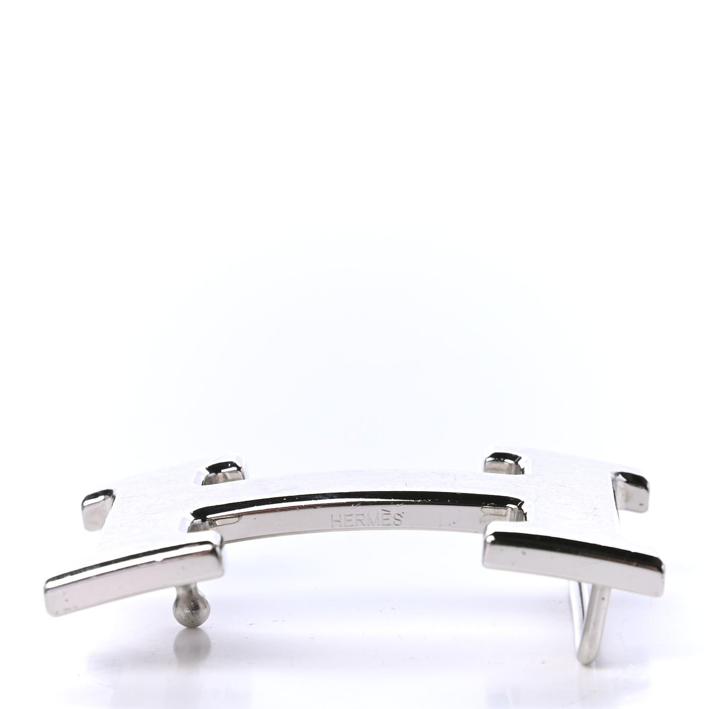 Brushed Palladium 32mm H Belt Buckle
