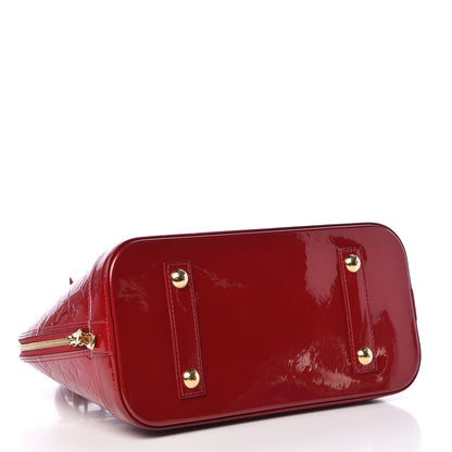 Louis Vuitton Vernis Alma PM Pomme D'Amour 4 of 16