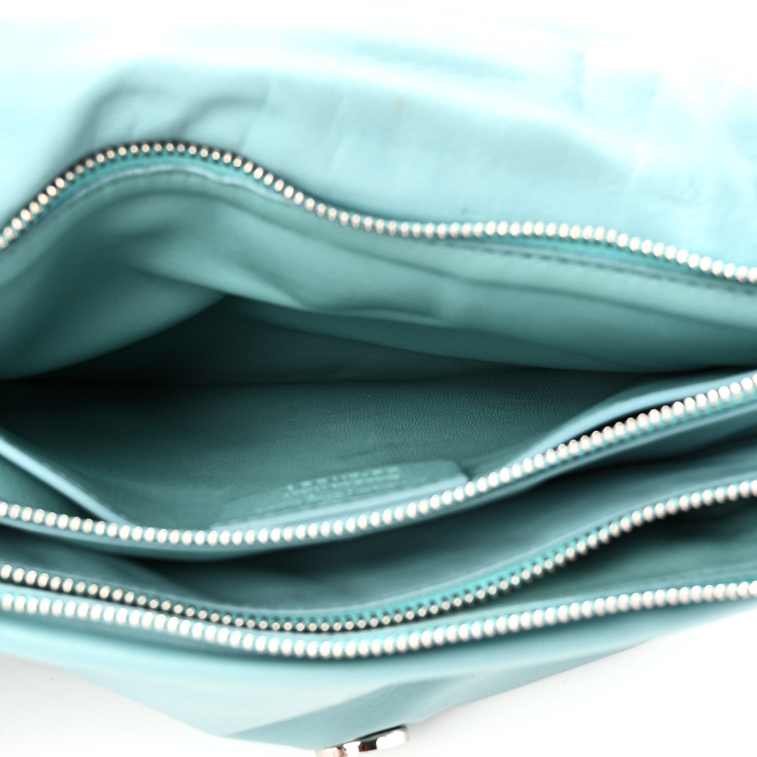 Salvatore Ferragamo Calfskin Small Viva Bow Shoulder Bag Tyrone Turquoise 5 of 12
